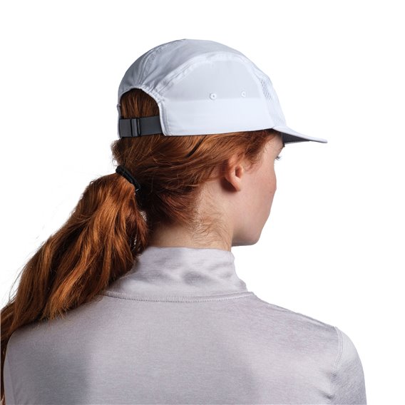 Buff 5 Panel Go Cap Kappe Basecap r-solid white hier im Buff-Shop günstig online bestellen