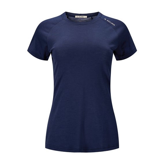 Aclima LightWool 140 Trail Tee Damen T-Shirt Kurzarmshirt navy blazer hier im Aclima-Shop günstig online bestellen