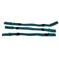Red Paddle Flat Cargo Bungee Set Gepäcknetz-Seil Befestigungsseil grün