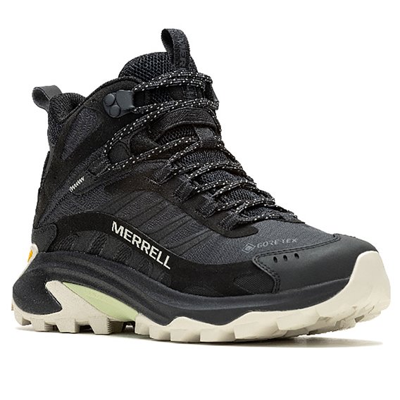 Merrell Moab Speed 2 Mid GTX Damen Wanderschuhe Trailrunning black hier im Merrell-Shop günstig online bestellen