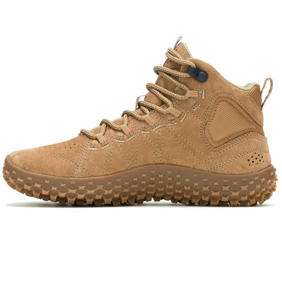 Merrell Wrapt Mid WP Damen Barfußschuhe tobacco hier im Merrell-Shop günstig online bestellen