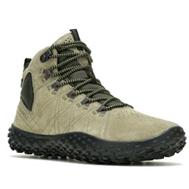 Merrell Wrapt Mid WP Herren Barfußschuhe olive-black hier im Merrell-Shop günstig online bestellen