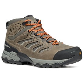 Scarpa Moraine Mid GTX Herren Wanderschuhe fossil brown hier im Scarpa-Shop günstig online bestellen