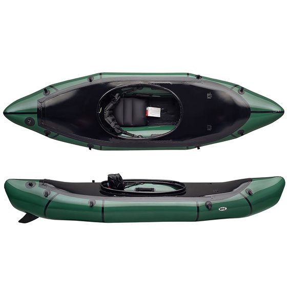 MRS Nomad S1 Deck Lake Packraft 1 Personen Rafting Luftboot mit Spritzdecke hier im MRS-Shop günstig online bestellen