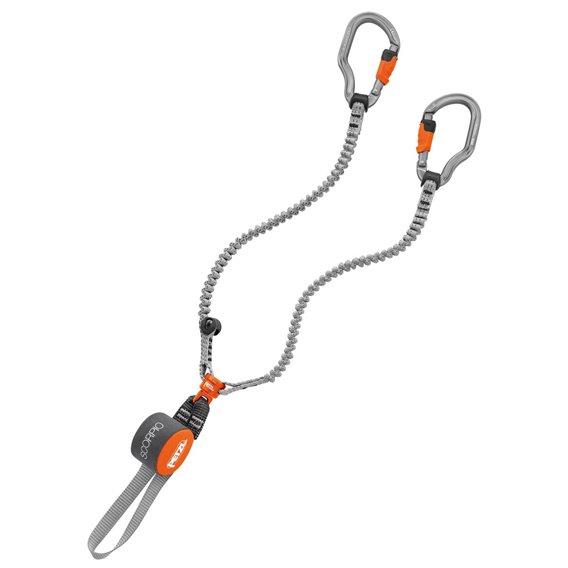 Petzl Scorpio Vertigo SW für Klettersteigset mit Vertigo Wire-Lock Karabinern und Wirbeln hier im Petzl-Shop günstig online best