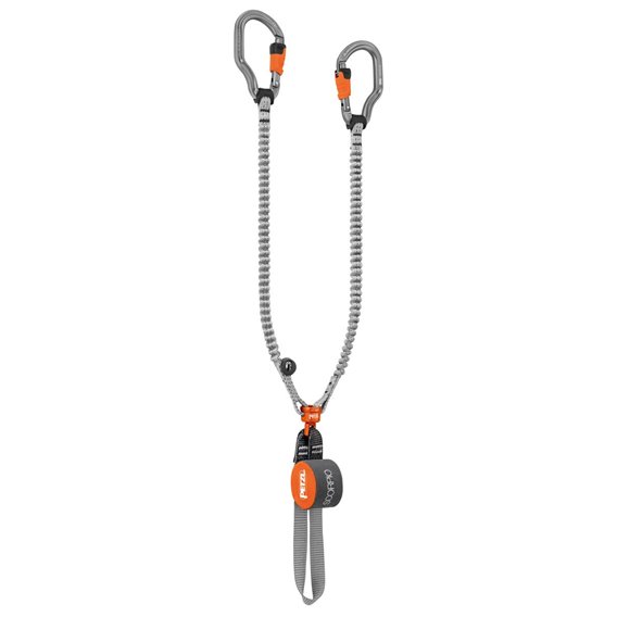 Petzl Scorpio Vertigo SW für Klettersteigset mit Vertigo Wire-Lock Karabinern und Wirbeln hier im Petzl-Shop günstig online best