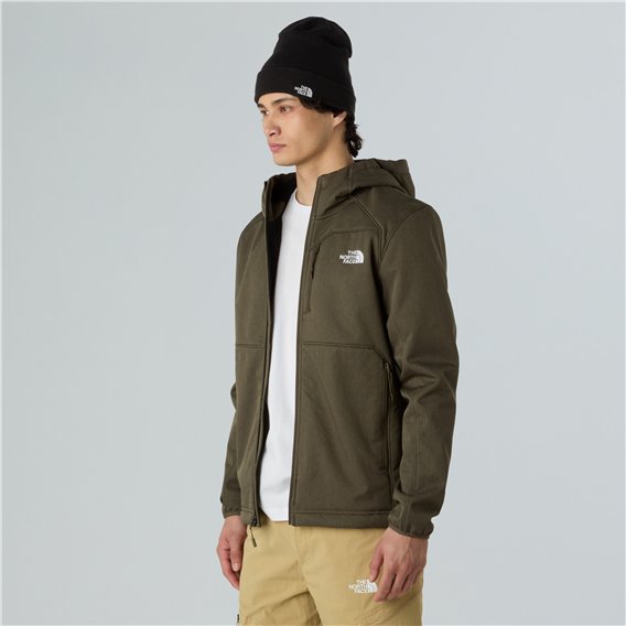 The North Face Quest Hooded Softshell Herren Softshelljacke new taupe green dark heather hier im The North Face-Shop günstig onl