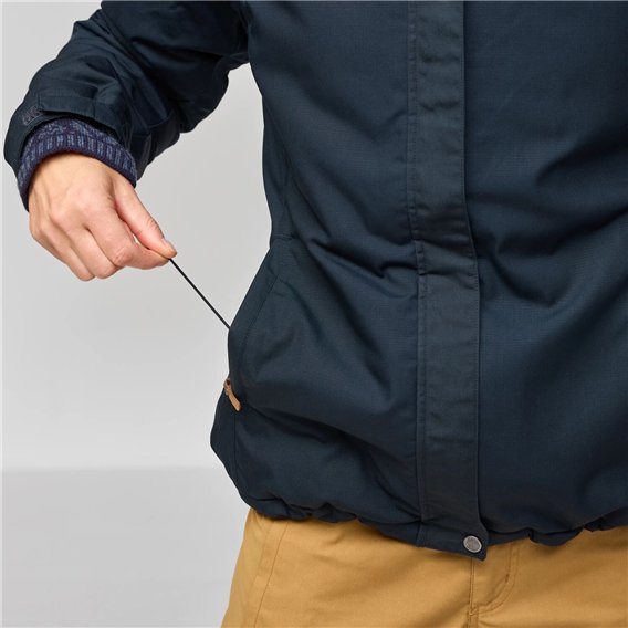 Fjällräven Stina Padded Jacket Damen Übergangsjacke dark navy hier im Fjällräven-Shop günstig online bestellen