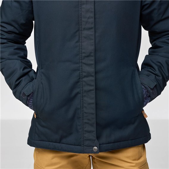 Fjällräven Stina Padded Jacket Damen Übergangsjacke dark navy hier im Fjällräven-Shop günstig online bestellen