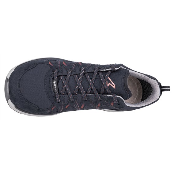 Lowa Innox Evo II GTX Damen Trekkingschuhe Freizeitschuhe navy-rotholz hier im Lowa-Shop günstig online bestellen
