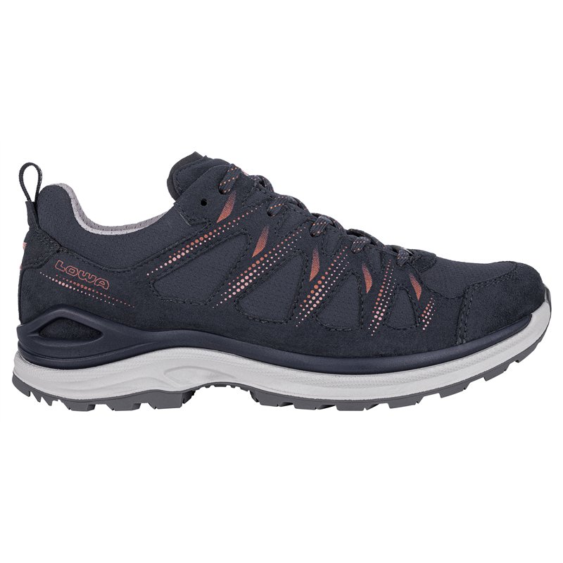 Lowa Innox Evo II GTX Damen Trekkingschuhe Freizeitschuhe navy-rotholz hier im Lowa-Shop günstig online bestellen