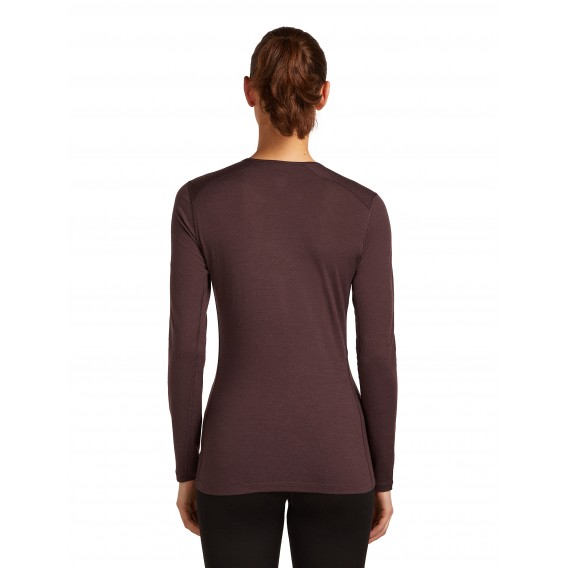 Icebreaker 200 Oasis Longsleeve Crewe Damen java hier im Icebreaker-Shop günstig online bestellen