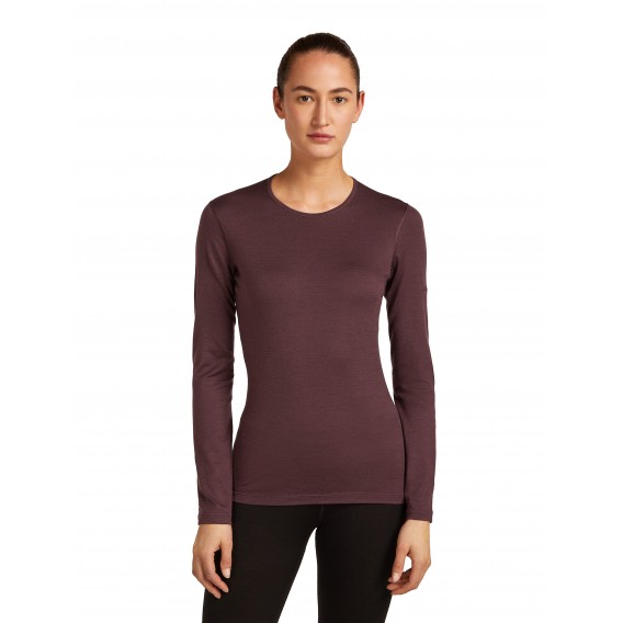 Icebreaker 200 Oasis Longsleeve Crewe Damen java hier im Icebreaker-Shop günstig online bestellen