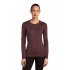 Icebreaker 200 Oasis Longsleeve Crewe Damen java hier im Icebreaker-Shop günstig online bestellen