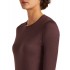 Icebreaker 200 Oasis Longsleeve Crewe Damen java hier im Icebreaker-Shop günstig online bestellen
