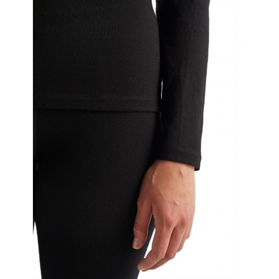 Icebreaker Merino 260 Tech Half-Zip Thermo Damen Langarmshirt black hier im Icebreaker-Shop günstig online bestellen
