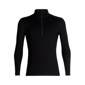 Icebreaker Merino 260 Tech Longsleeve Half Zip Herren black