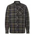 Vaude Neshan IV Longsleeve Shirt Herren Flanellhemd Hemd black-savanna