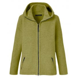 Mufflon Nele Damen Merino Jacke kiwi hier im Mufflon-Shop günstig online bestellen