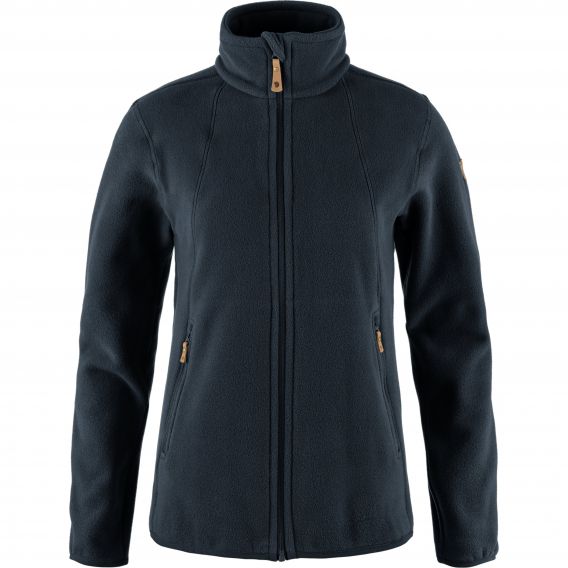Fjällräven Stina Fleece Damen Fleecejacke dark navy hier im Fjällräven-Shop günstig online bestellen