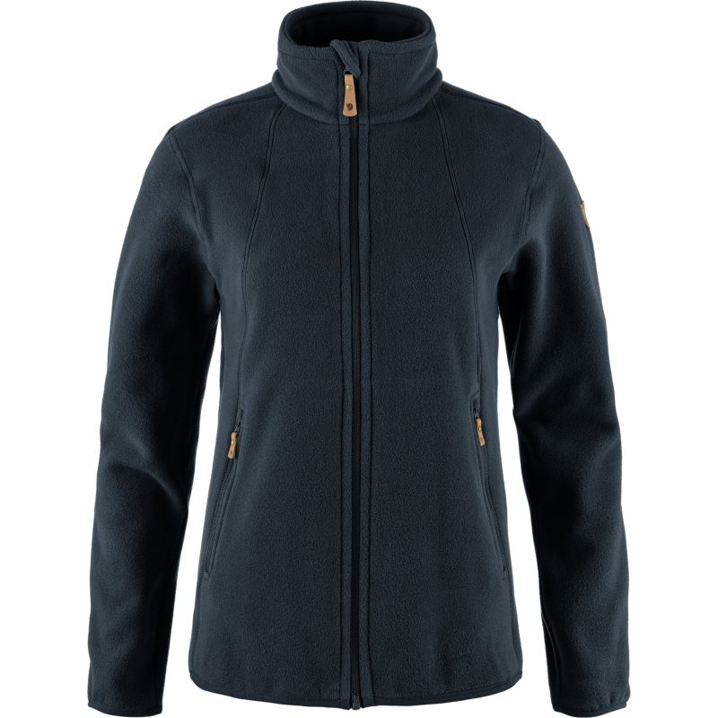 Fjällräven Stina Fleece Damen Fleecejacke dark navy hier im Fjällräven-Shop günstig online bestellen