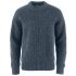 Fjällräven Övik Waffle Knit Herren Strickpullover navy