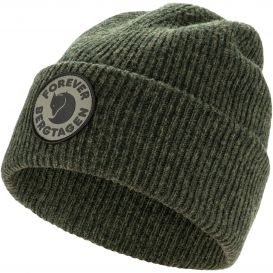 Fjällräven Bergtagen Forever Wool Beanie Strickmütze deep forest