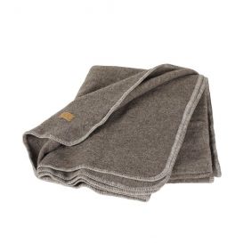 Ivanhoe NLS Blanket Solid Wolldecke nutmeg hier im Ivanhoe-Shop günstig online bestellen