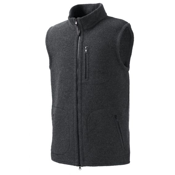 Mufflon Ivo Herren Merino Weste anthra hier im Mufflon-Shop günstig online bestellen