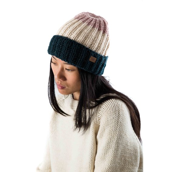 Fuza Wool Viola Hat Damen Strickmütze Wollmütze indigo hier im Fuza Wool-Shop günstig online bestellen