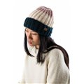 Fuza Wool Viola Hat Damen Strickmütze Wollmütze indigo