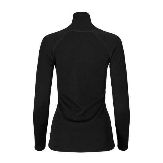 Aclima WarmWool Roll Neck Damen Merino Rollkragenshirt jet black hier im Aclima-Shop günstig online bestellen