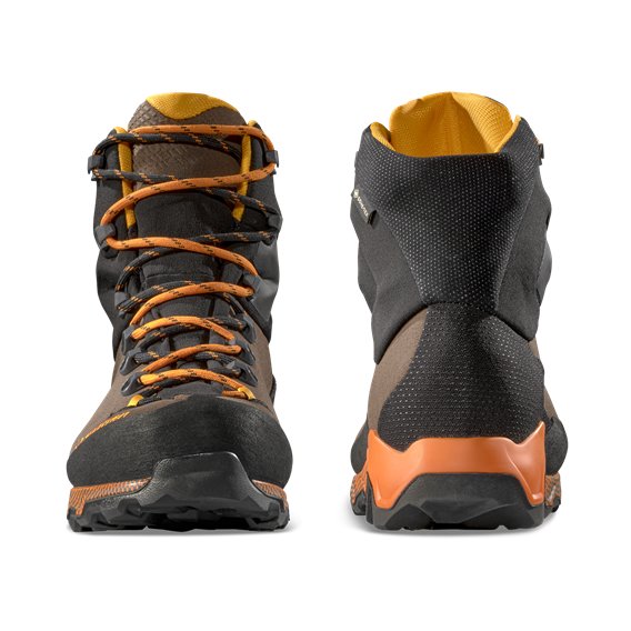 La Sportiva Aequilibrium Trek GTX Herren Trekkingschuhe chocolate-papaya hier im La Sportiva-Shop günstig online bestellen