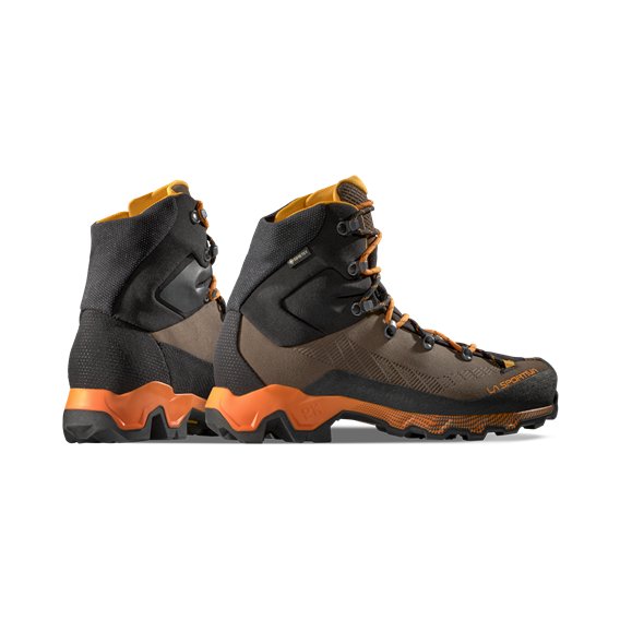 La Sportiva Aequilibrium Trek GTX Herren Trekkingschuhe chocolate-papaya hier im La Sportiva-Shop günstig online bestellen