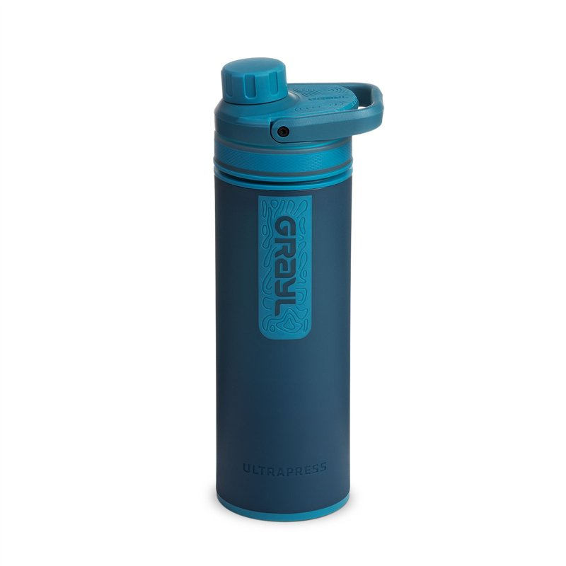 GRAYL UltraPress Purifier Filterflasche 500ml Trinkflasche Wasserfilter Wasseraufbereiter forest blue hier im GRAYL-Shop günstig GRAYL UltraPress Purifier Filterflasche 500ml Trinkflasche Wasserfilter Wasseraufbereiter forest blue hier im GRAYL-Shop günstig