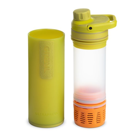 GRAYL UltraPress Purifier Filterflasche 500ml Trinkflasche Wasserfilter Wasseraufbereiter forager moss hier im GRAYL-Shop günsti