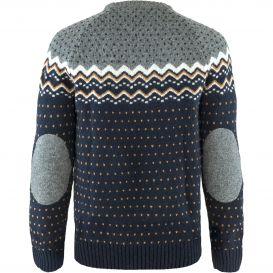 Fjällräven Övik Knit Sweater Herren Pullover Wollpullover dark navy hier im Fjällräven-Shop günstig online bestellen