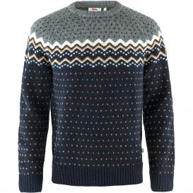 Fjällräven Övik Knit Sweater Herren Pullover Wollpullover dark navy hier im Fjällräven-Shop günstig online bestellen