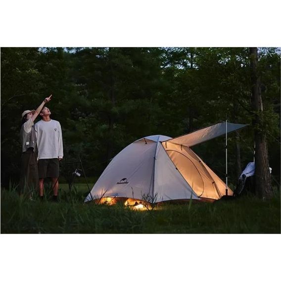 Naturehike Cloud River 3 Trekkingzelt leicht 3 Personen kompakt weiß hier im Naturehike-Shop günstig online bestellen