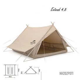 Naturehike GEN 4.8 Roof Glamping Zelt Turmzelt 2P quicksand gold hier im Naturehike-Shop günstig online bestellen