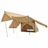 Naturehike Military Single Canopy Shelter 1 Person wetterfest khaki