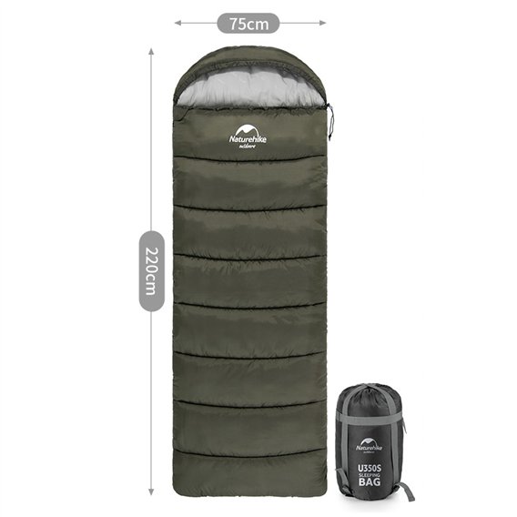 Naturehike U350 Mumienschlafsack warm 3-Jahreszeiten Schlafsack grün hier im Naturehike-Shop günstig online bestellen