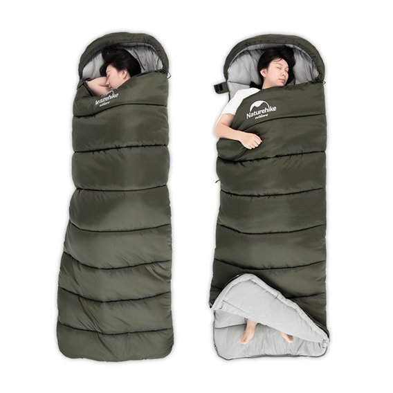 Naturehike U350 Mumienschlafsack warm 3-Jahreszeiten Schlafsack grün hier im Naturehike-Shop günstig online bestellen