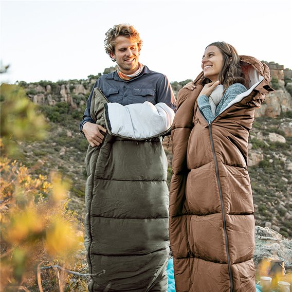 Naturehike U350 Mumienschlafsack warm 3-Jahreszeiten Schlafsack braun hier im Naturehike-Shop günstig online bestellen