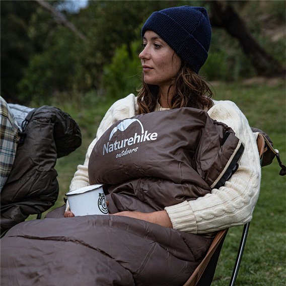 Naturehike U350 Mumienschlafsack warm 3-Jahreszeiten Schlafsack braun hier im Naturehike-Shop günstig online bestellen