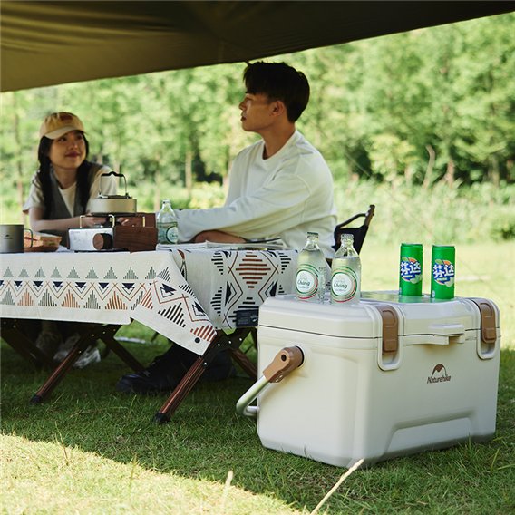 Naturehike Lingxia 72H Kühlbox antibakteriell Outdoorbox 32 Liter beige hier im Naturehike-Shop günstig online bestellen