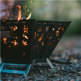 Naturehike Totem Klappbare quadratische Feuerschale schwarz hier im Naturehike-Shop günstig online bestellen
