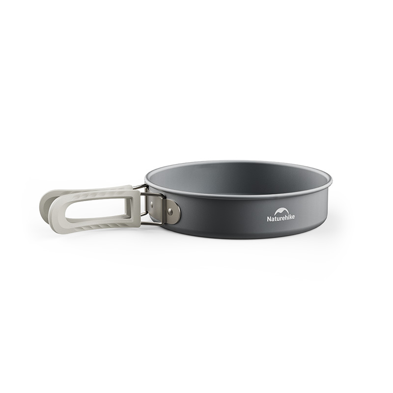 Naturehike Campingpfanne Aluminium leicht Outdoor-Kochgeschirr grau hier im Topf, Teller & Co. Online-Shop günstig kaufen