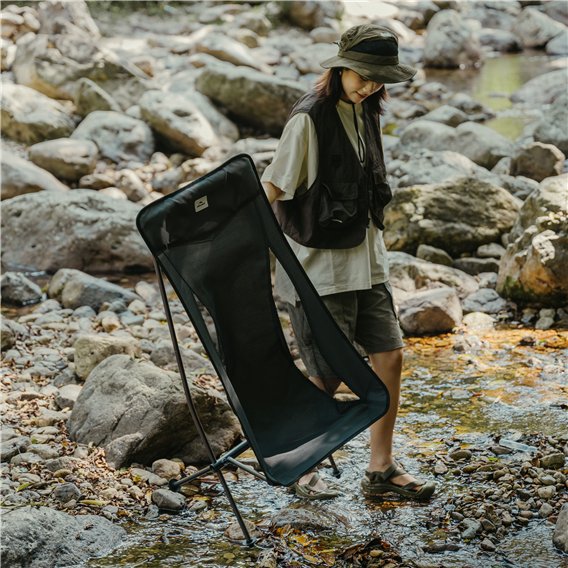 Naturehike Stellaluna L04 Campingstuhl ultraleicht Aluminiumrahmen L schwarz hier im Naturehike-Shop günstig online bestellen