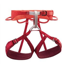 Petzl Luna Damen Klettergurt Hüftgurt zum Klettern und Bergsteigen coral red hier im Petzl-Shop günstig online bestellen